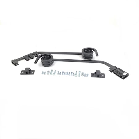Fleet Engineers Shortie 5/8in Bar Type Mud Flap Bracket, triple coil, standard mount 031-00133